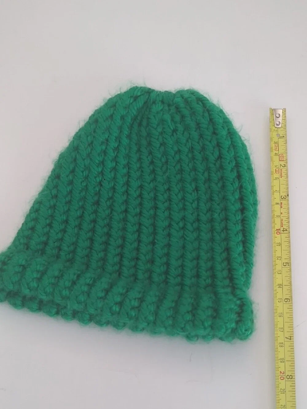Kids Knit Beanie Hat Set - Green & Blue